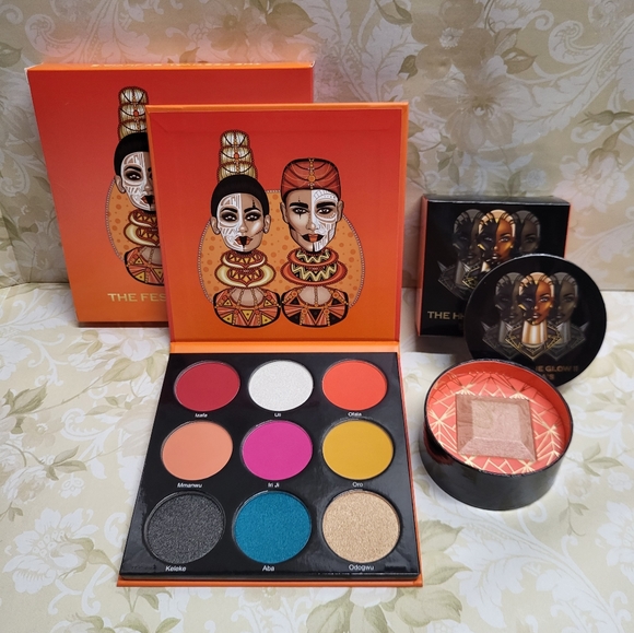 Juvia's Place Festival Palette & Heroine II Highlighter Bundle, NIB - Picture 1 of 9